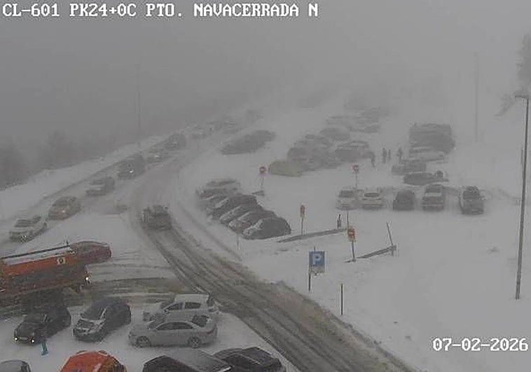 Segovia en alerta amarilla por nieve: el temporal sigue ocasionando problemas